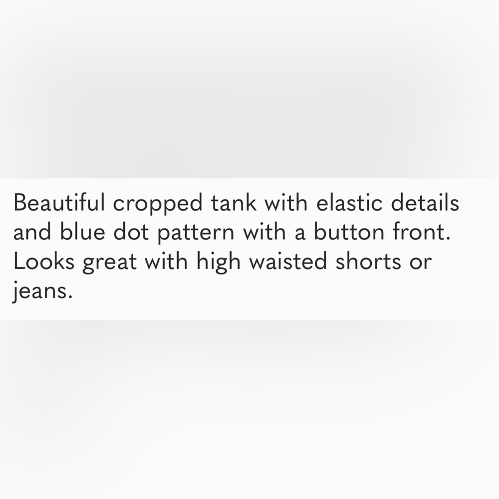 J.CREW crop top, size M - Picture 3 of 7